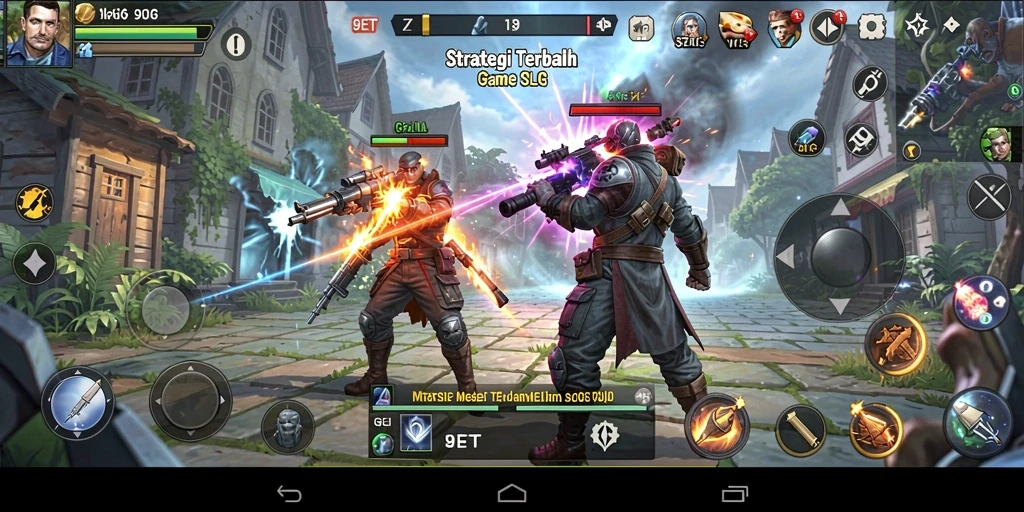 Tampilan gameplay 9ET yang menakjubkan dan strategi mendalam.