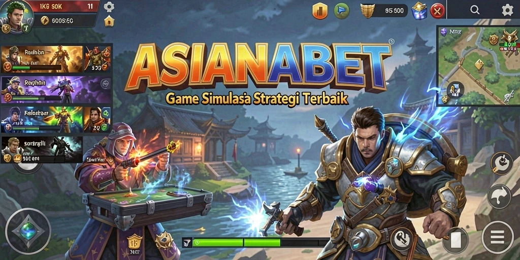 Tampilan gameplay menarik dari ASIANABET dalam simulasi strategi.