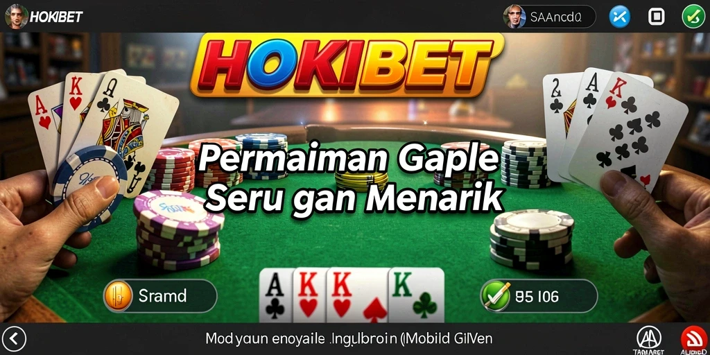 Tampilan gameplay HOKIBET yang menarik dan interaktif.