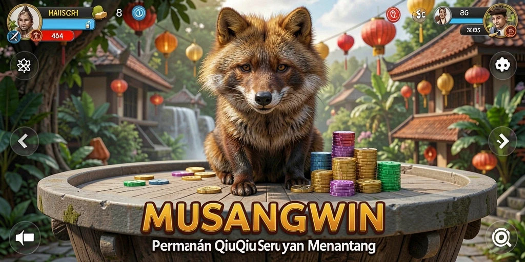 Tampilan gameplay seru dan interaktif MUSANGWIN.