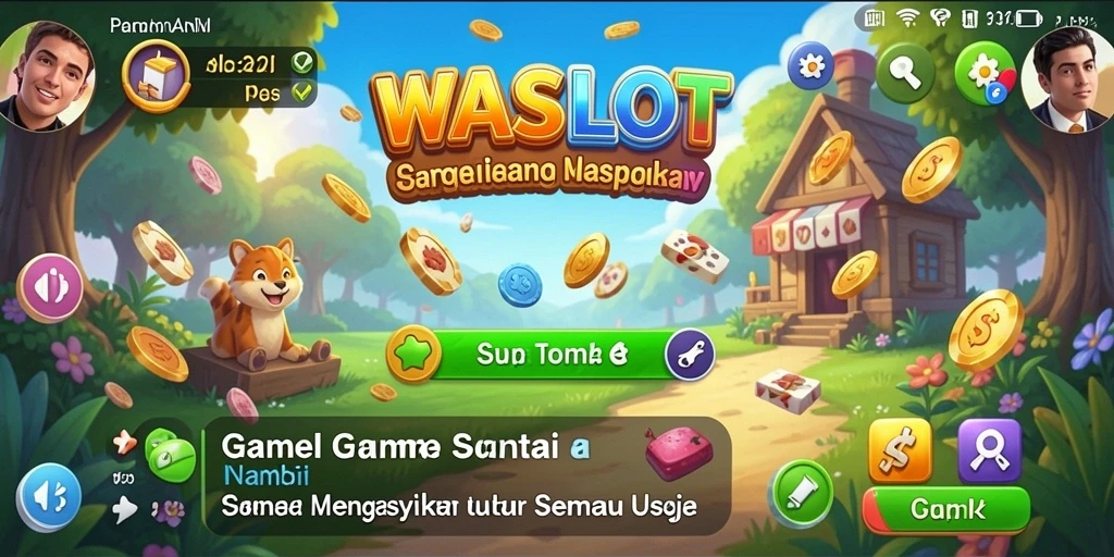 Tampilan gameplay seru di <strong>WASLOT</strong> dengan banyak pilihan slot.